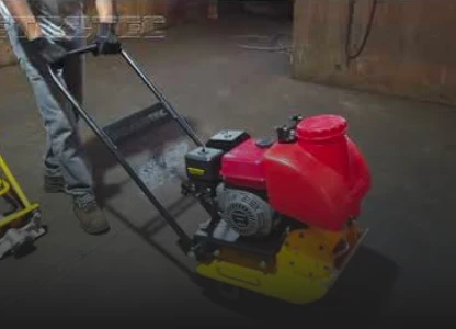 Placa Vibratória Manutenção Preventiva e entrega Técnica