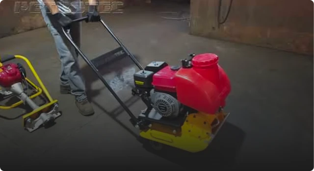 Placa Vibratória Manutenção Preventiva e entrega Técnica