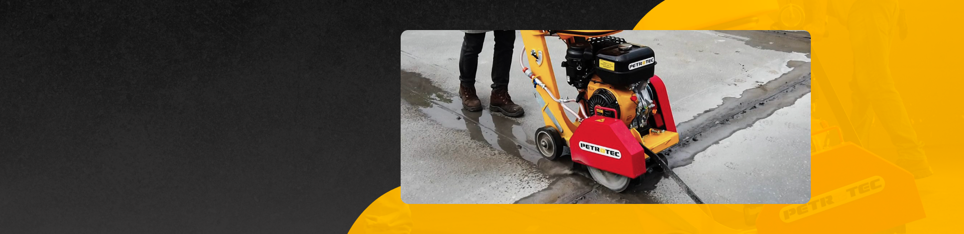 Cortadora de Piso de Concreto e Asfalto