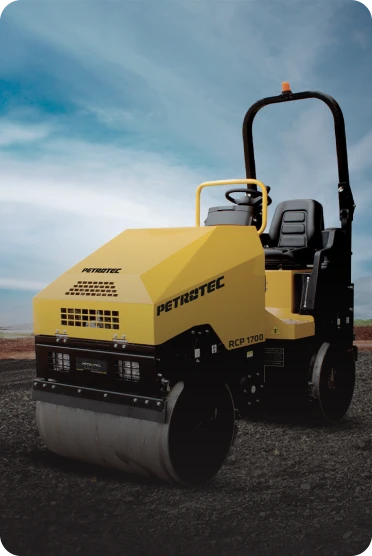 Rolo Compactador Vibratório de Solo